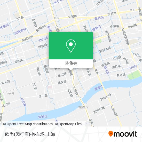 欧尚(闵行店)-停车场地图
