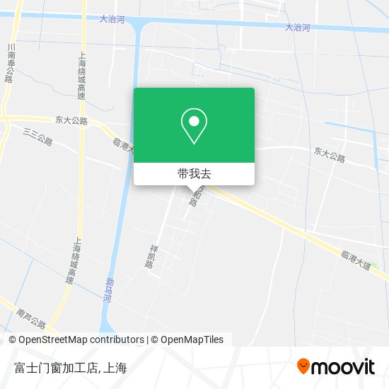 富士门窗加工店地图