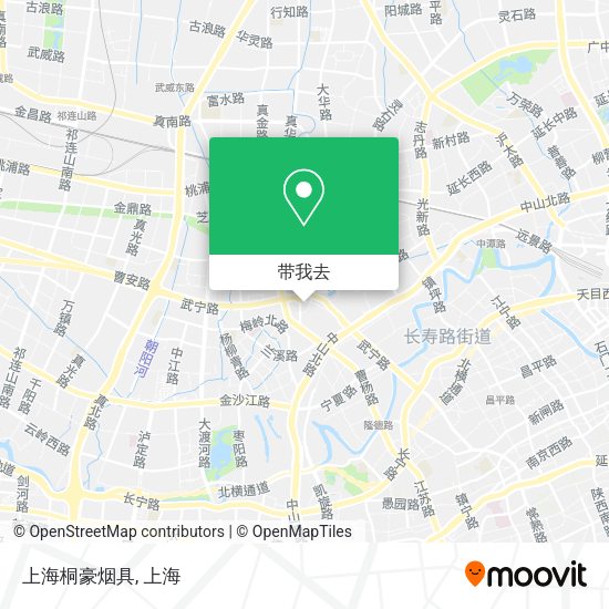 上海桐豪烟具地图
