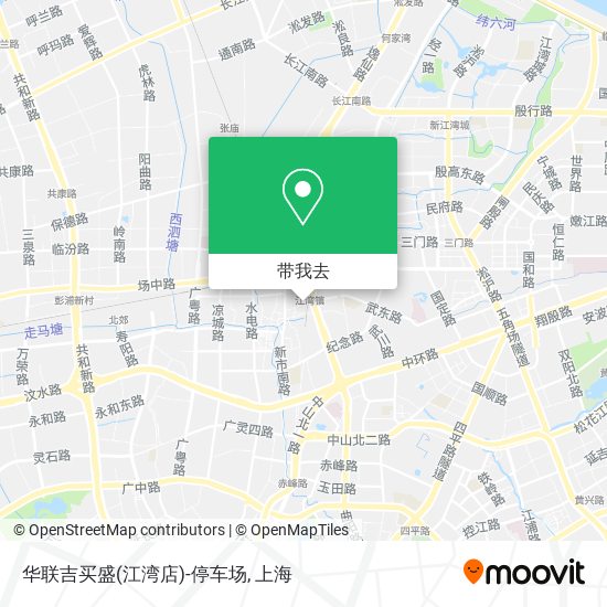 华联吉买盛(江湾店)-停车场地图