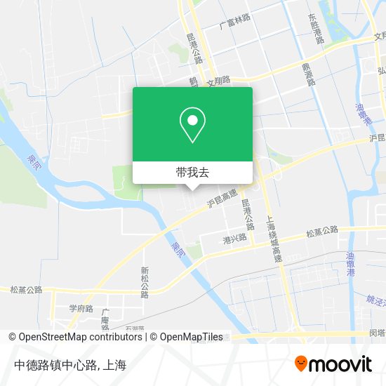 中德路镇中心路地图
