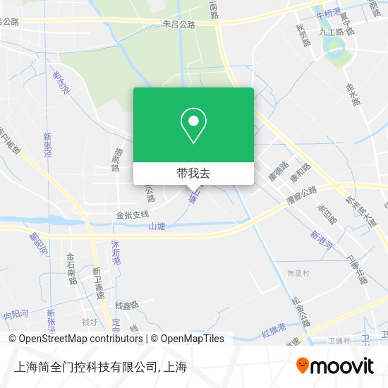 上海简全门控科技有限公司地图