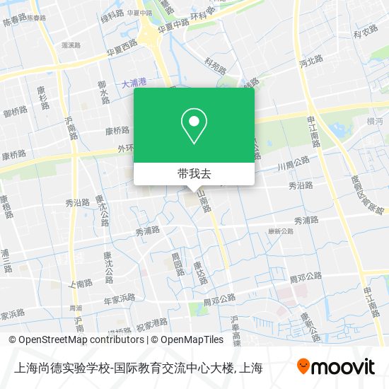 上海尚德实验学校-国际教育交流中心大楼地图