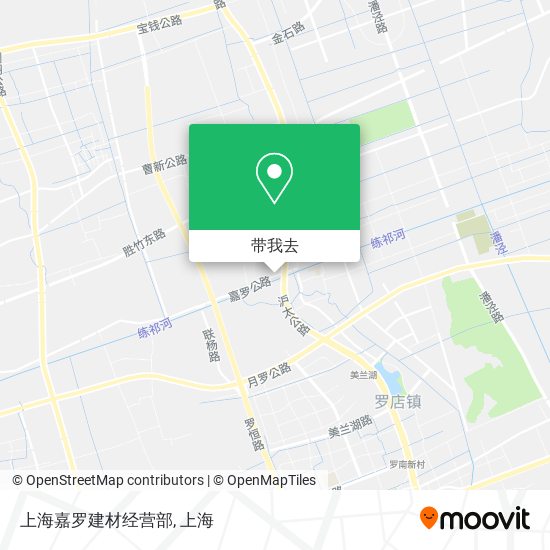 上海嘉罗建材经营部地图