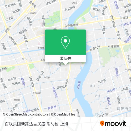 百联集团新路达吉买盛-消防栓地图