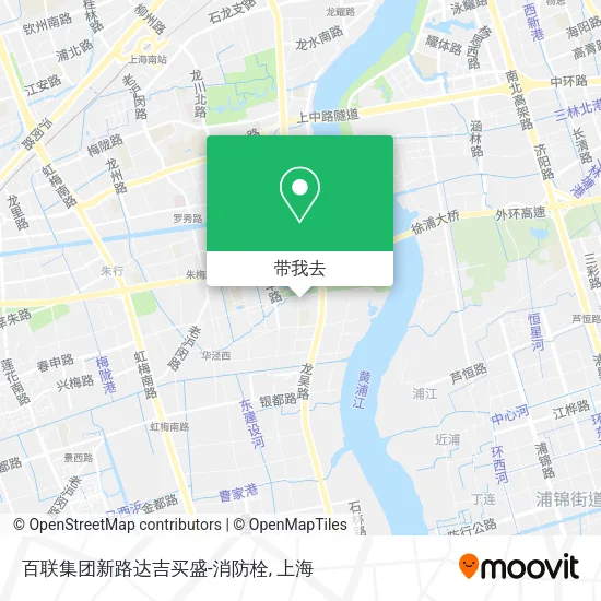 百联集团新路达吉买盛-消防栓地图