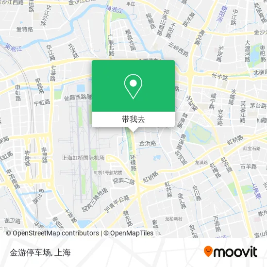 金游停车场地图