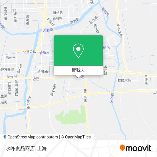 永峰食品商店地图