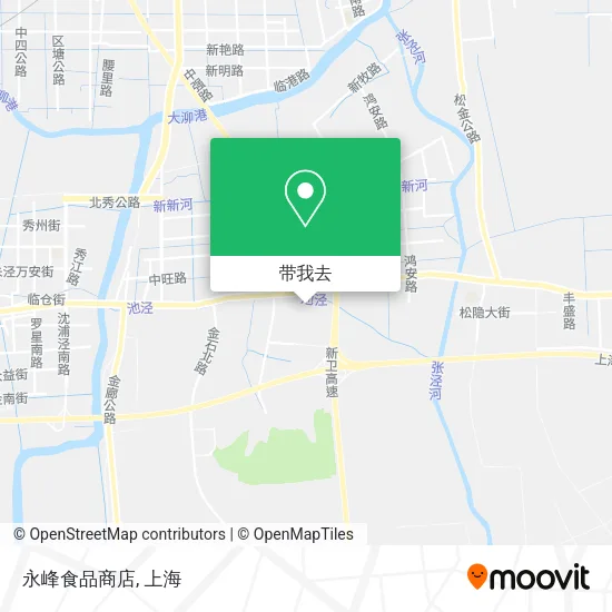 永峰食品商店地图