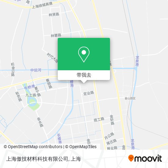 上海傲技材料科技有限公司地图