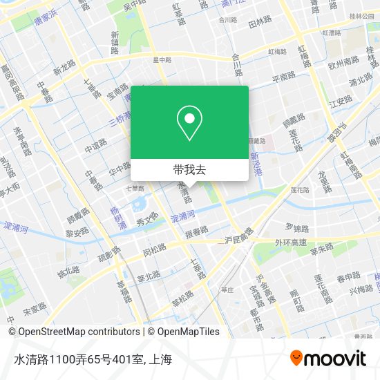 水清路1100弄65号401室地图