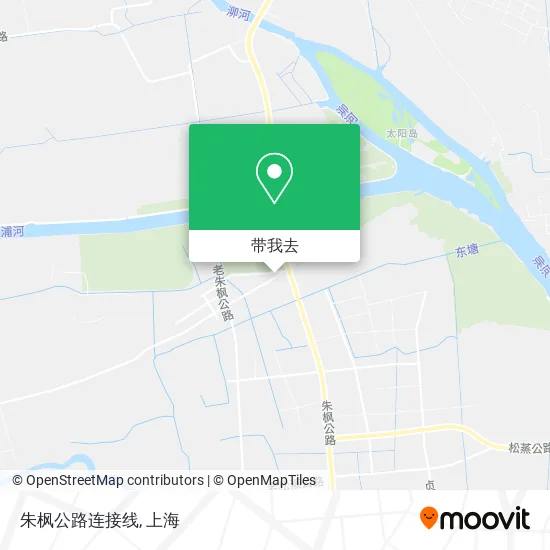 朱枫公路连接线地图