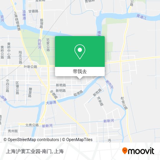 上海沪寰工业园-南门地图