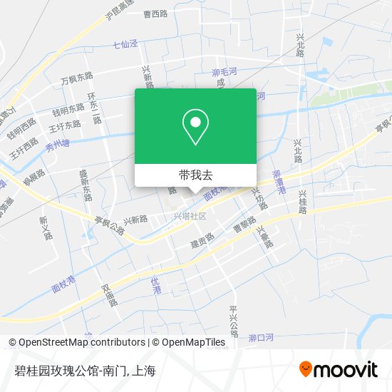 碧桂园玫瑰公馆-南门地图