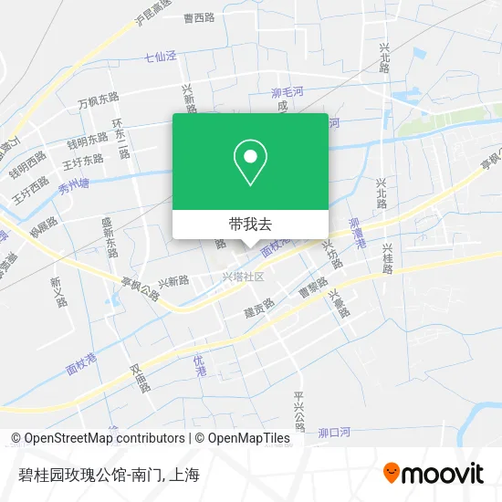碧桂园玫瑰公馆-南门地图