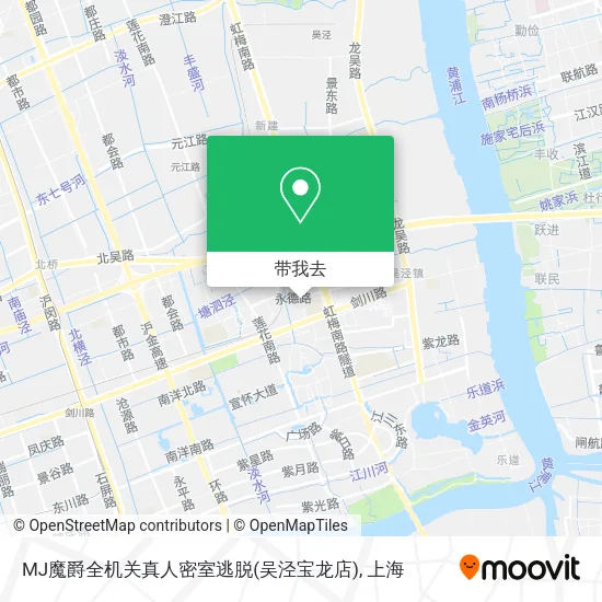 MJ魔爵全机关真人密室逃脱(吴泾宝龙店)地图