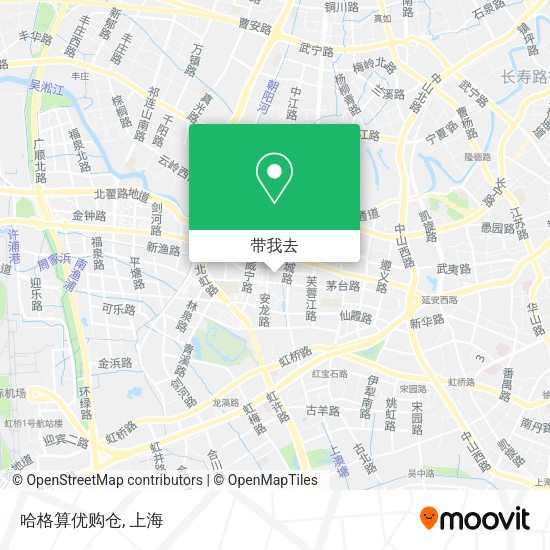 哈格算优购仓地图