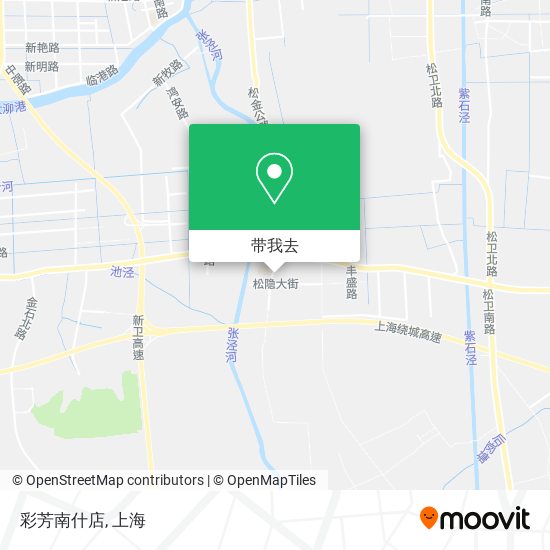 彩芳南什店地图