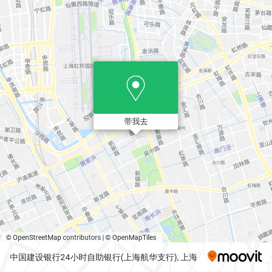 中国建设银行24小时自助银行(上海航华支行)地图