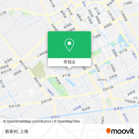 蔡家村地图