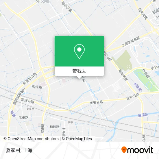 蔡家村地图