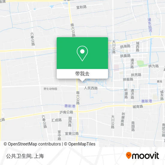 公共卫生间地图