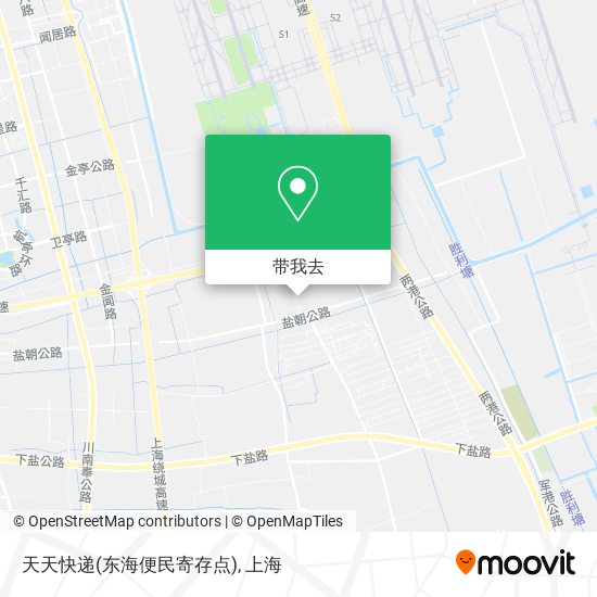 天天快递(东海便民寄存点)地图
