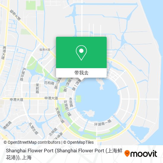 Shanghai Flower Port (Shanghai Flower Port (上海鲜花港))地图