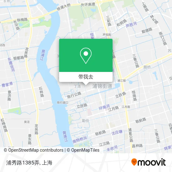 浦秀路1385弄地图