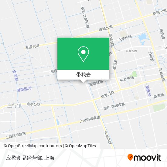 应盈食品经营部地图
