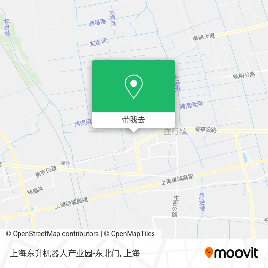 上海东升机器人产业园-东北门地图