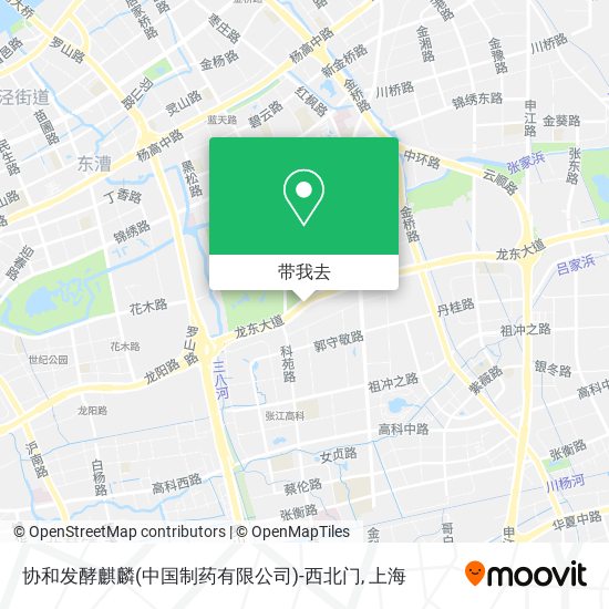 协和发酵麒麟(中国制药有限公司)-西北门地图