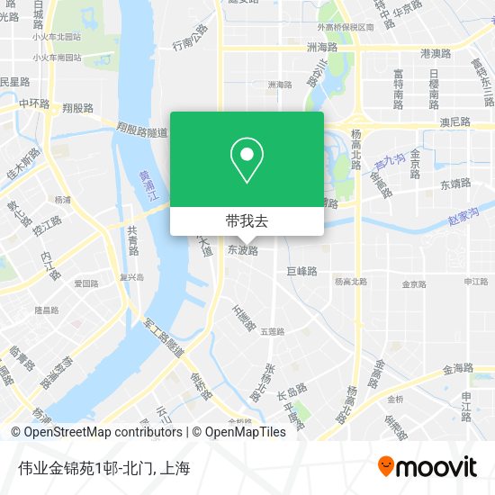 伟业金锦苑1邨-北门地图