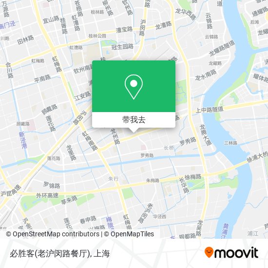 必胜客(老沪闵路餐厅)地图