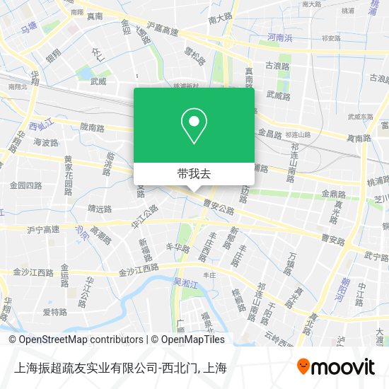上海振超疏友实业有限公司-西北门地图