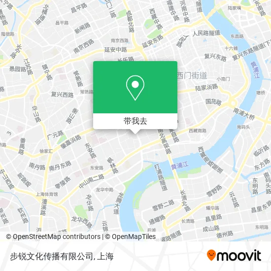 步锐文化传播有限公司地图