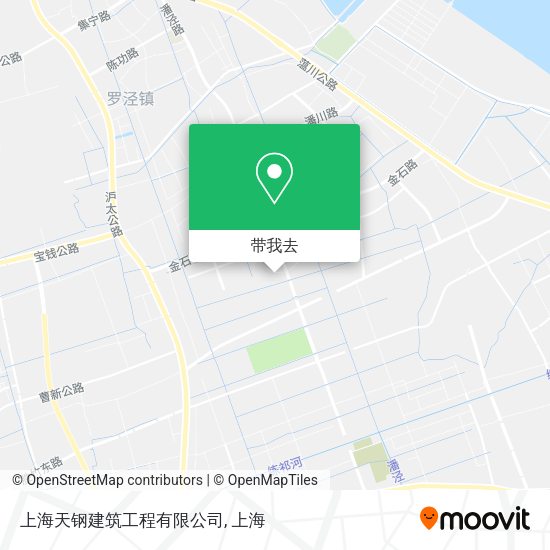 上海天钢建筑工程有限公司地图