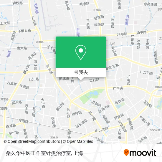 桑久华中医工作室针灸治疗室地图