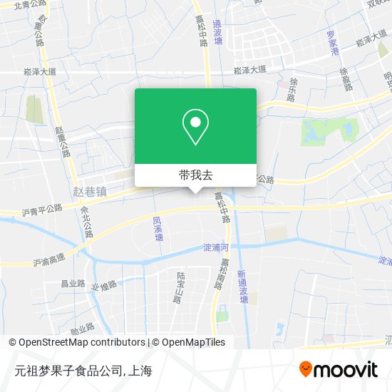 元祖梦果子食品公司地图