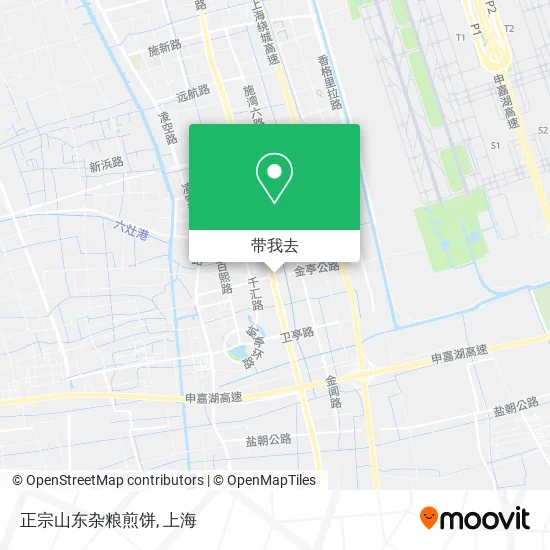 正宗山东杂粮煎饼地图