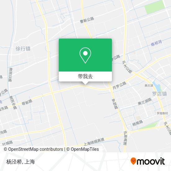 杨泾桥地图