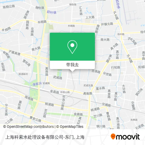 上海科索水处理设备有限公司-东门地图