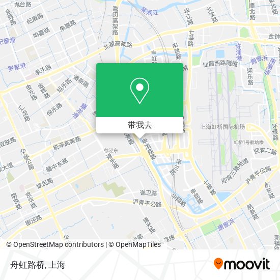 舟虹路桥地图