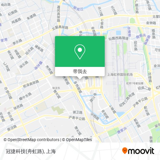 冠捷科技(舟虹路)地图