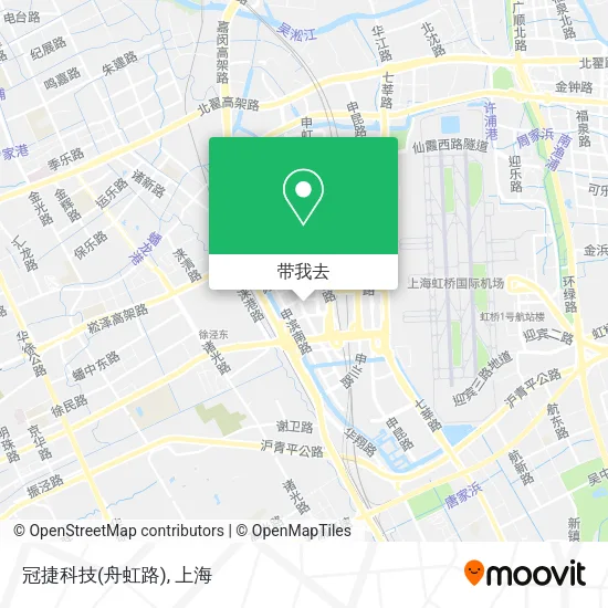 冠捷科技(舟虹路)地图