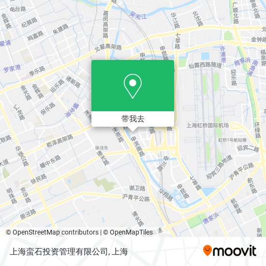 上海蛮石投资管理有限公司地图