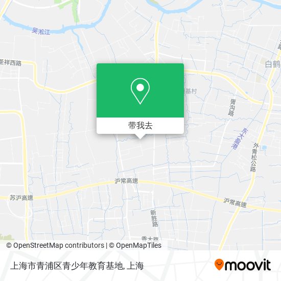 上海市青浦区青少年教育基地地图