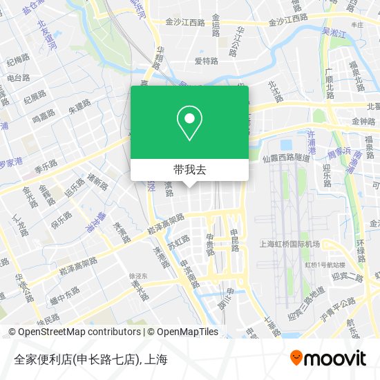 全家便利店(申长路七店)地图