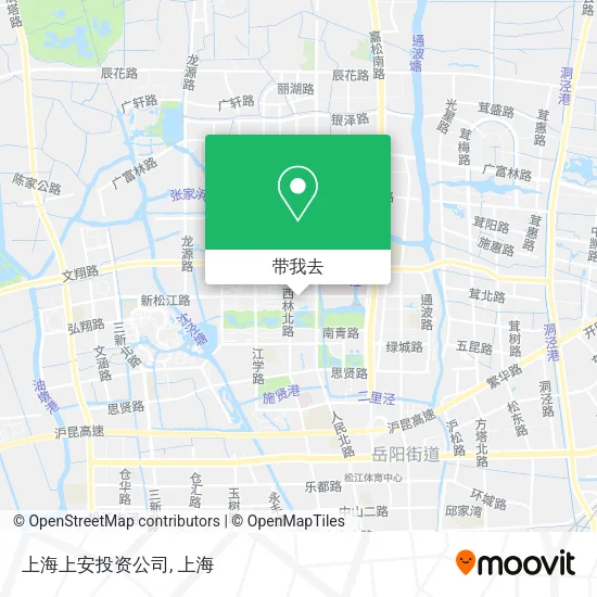 上海上安投资公司地图