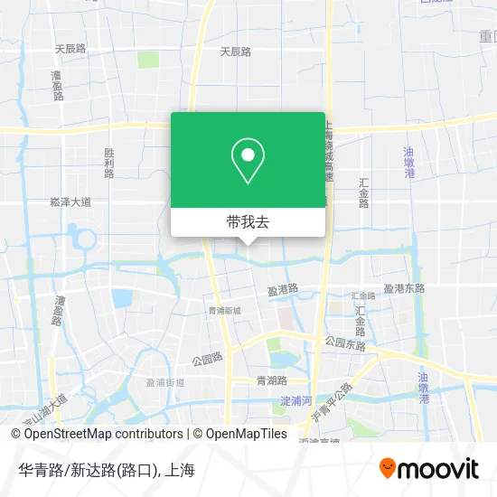 华青路/新达路(路口)地图